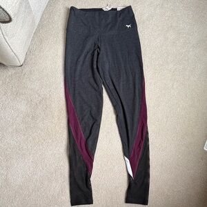 PINK Victoria's Secret Charcoal Yoga Leggings